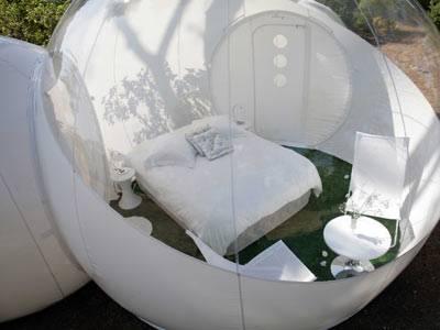 讓你一覽無遺的「Bubble Tree」泡泡屋