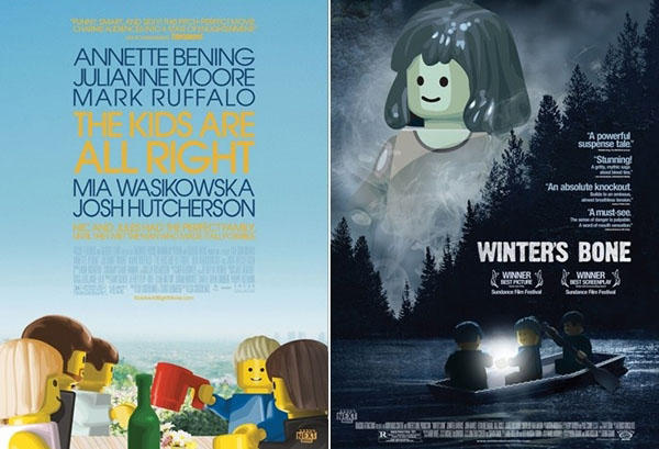 2011年奧斯卡最佳電影，樂高小人演給你看！