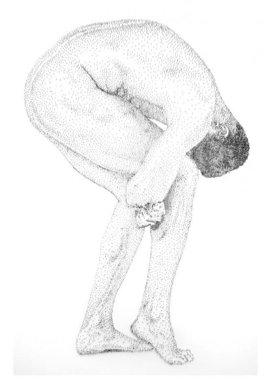 能和神人素描媲美的神人級釘子藝術