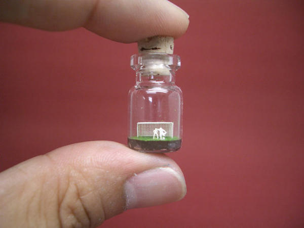 日系小物再一發！瓶子裡的迷你世界  
