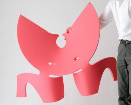 孩子的美感不能等！快坐上粉嫩兒童椅「EVA Chair」