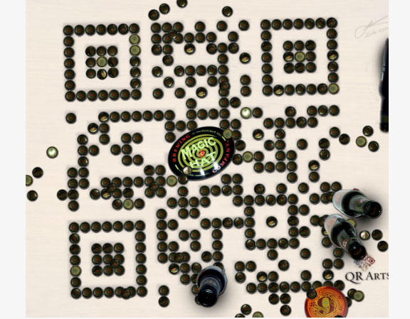 15個不再冷酷無情的QR Code藝術