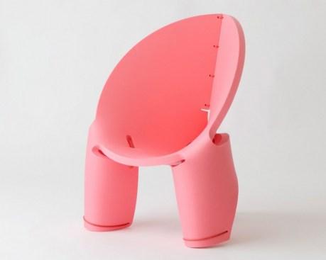 孩子的美感不能等！快坐上粉嫩兒童椅「EVA Chair」