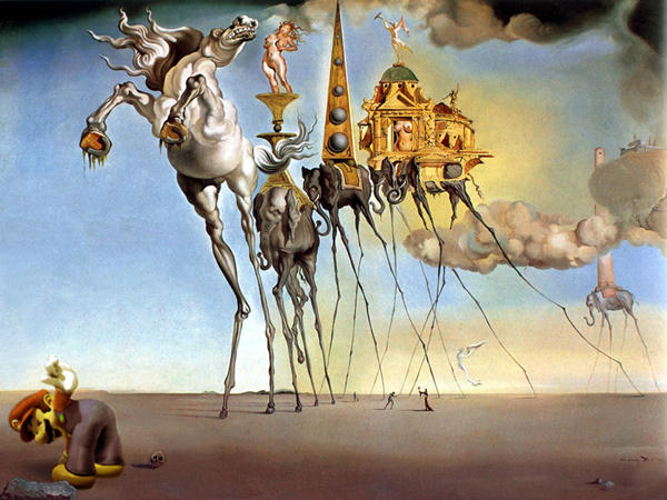 當電玩人物踏進古典名畫…