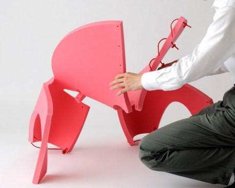 孩子的美感不能等！快坐上粉嫩兒童椅「EVA Chair」