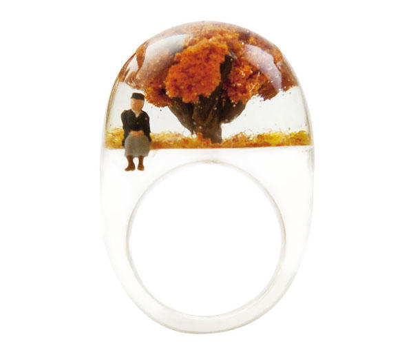 迷你水晶球戒指撿拾每個回憶碎片