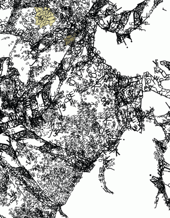 神人創作！用上千個字母完成的文字畫