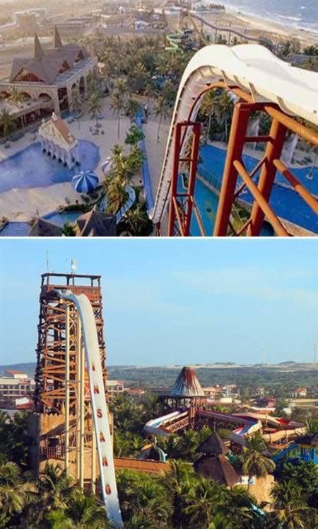 8個最酷最炫的溜滑梯跟滑水道