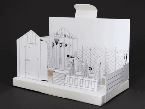 捻花惹草的明信片變成你桌上的後花園