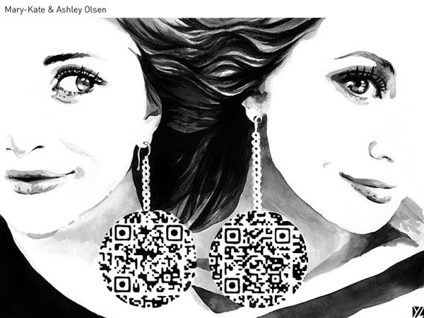 not fashion？帶你進入時尚圈的QR Code名人像