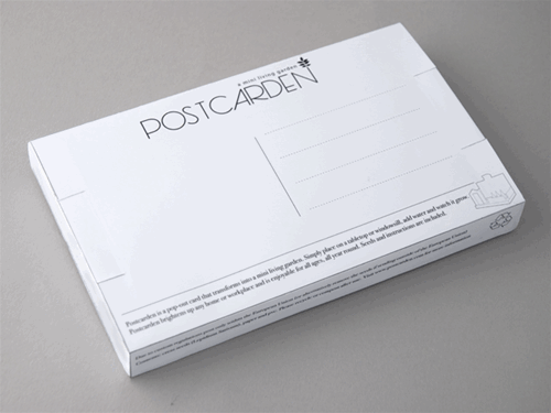 捻花惹草的明信片變成你桌上的後花園