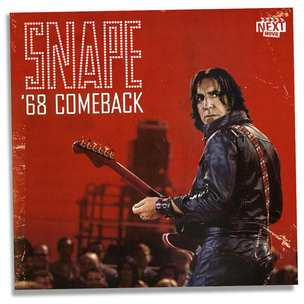 如果哈利波特角色都去當搖滾歌手的話？