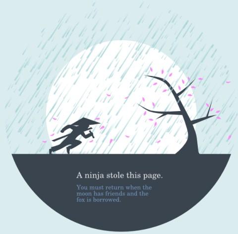 20 個很有梗的「404 Error」網頁出錯頁面