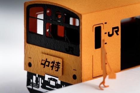 千變萬化的迷你模型紙人