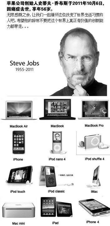 Thank you,Steve!改變世界的賈伯斯