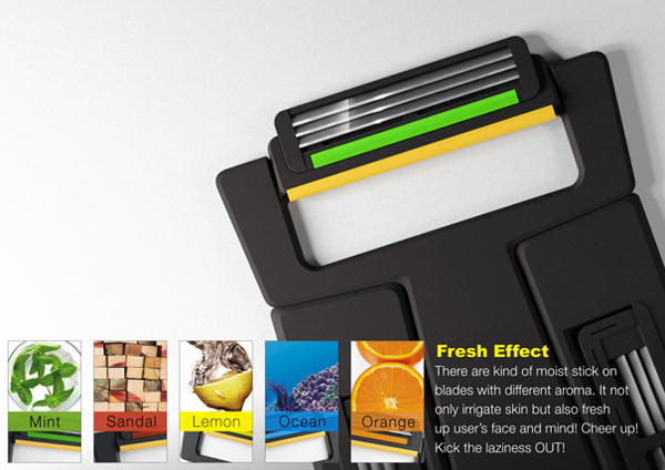 讓你隨時隨地下巴光溜溜的「信用卡刮鬍刀」