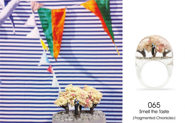 迷你水晶球戒指撿拾每個回憶碎片