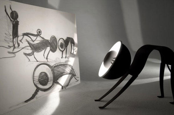 在家養隻寵物般的貓咪燈Micha lamp