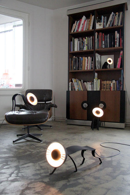 在家養隻寵物般的貓咪燈Micha lamp