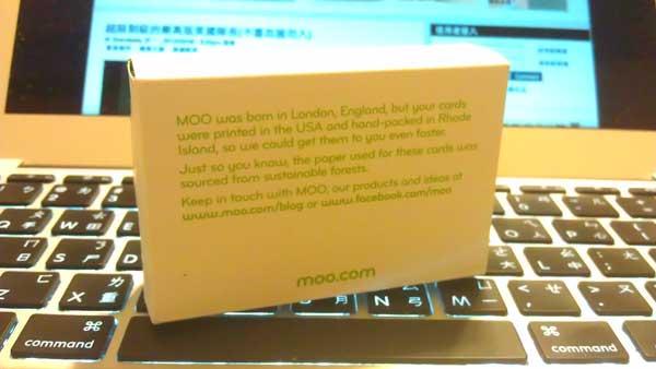 [網友分享]最飛炫的個人名片：MOO.com臉書名片火熱開箱
