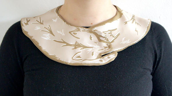 愛護動物又奢華兼顧的假貂皮圍巾