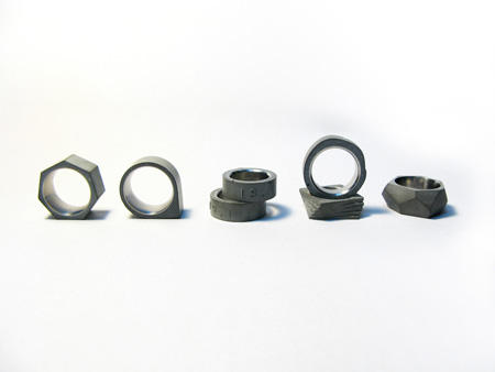 [台灣設計]隨著時間成長的水泥戒指 22 Design Studio