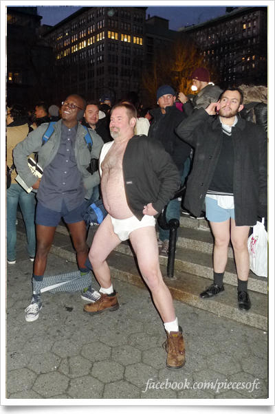 千人脫褲搭地鐵！No Pants Subway Ride 2012