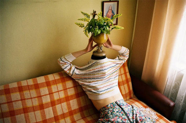 簡單又有梗的錯位攝影集