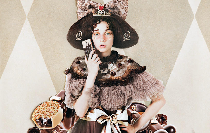 情人節限定～「金磚巧克力」手機Q-Pot Smartphone