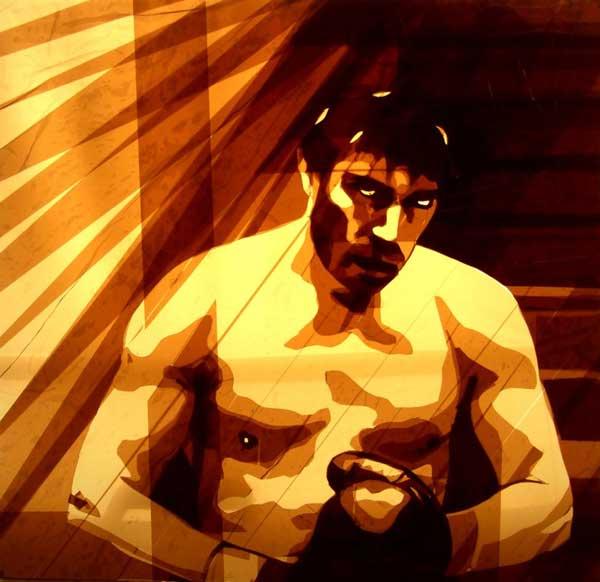 用膠帶給藝術一個交代！出神入化的封箱膠帶創作