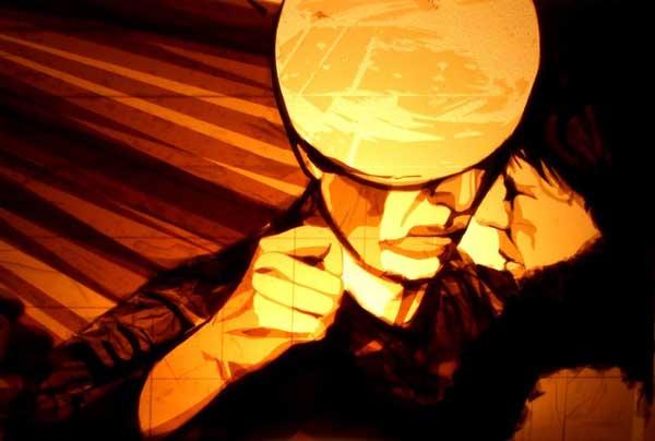 用膠帶給藝術一個交代！出神入化的封箱膠帶創作