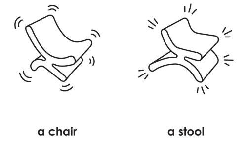 跟著超輕翻轉椅一起翻跟斗！
