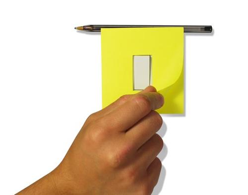 [設計撞擊]便利貼挖個洞，補補腦袋的洞