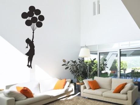 【生活玩物】貼一張Banksy壁貼,塗鴉大師到你家!