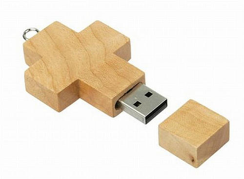 自然的純淨風味～10款木製USB隨身碟