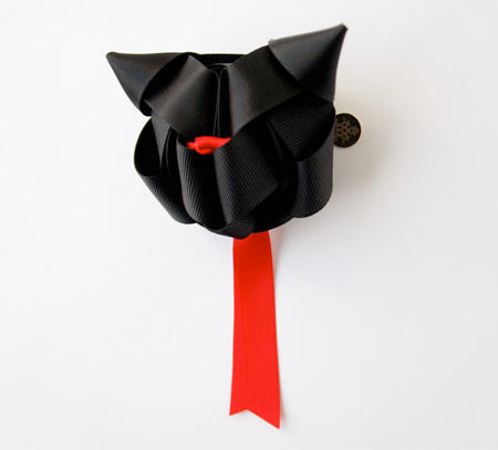 「曲折離奇」的動物王國～女孩最愛 緞帶設計！