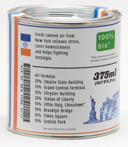 環遊世界不用八十天，空氣罐頭讓你瞬間體驗全世界