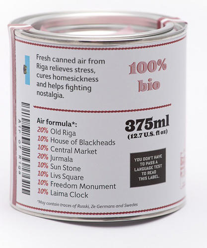 環遊世界不用八十天，空氣罐頭讓你瞬間體驗全世界