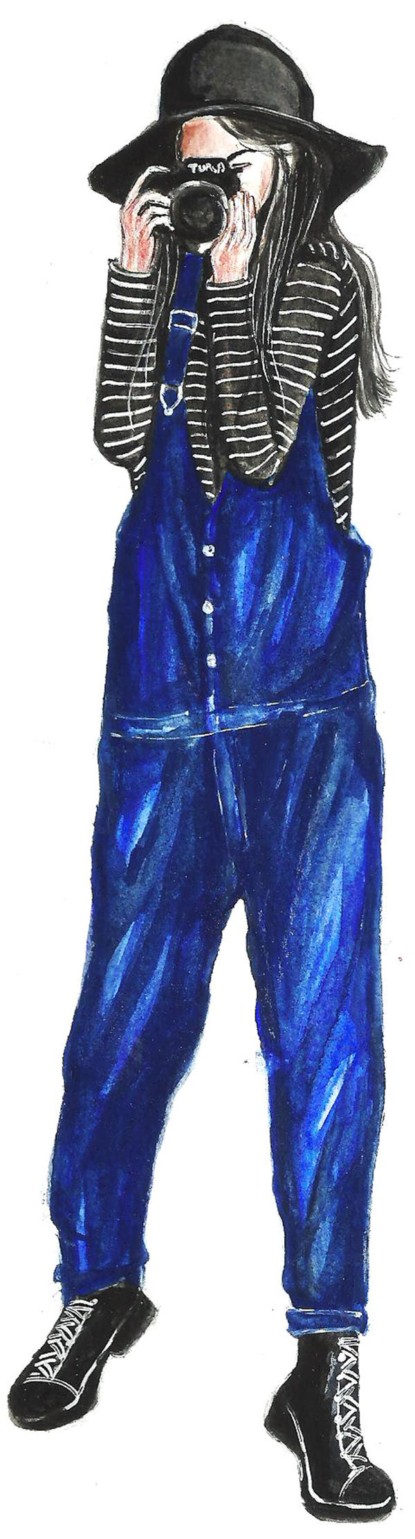 【讀者投稿】將路人的穿著轉化為時尚服裝手繪稿