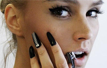 十款造型可愛的指甲彩繪