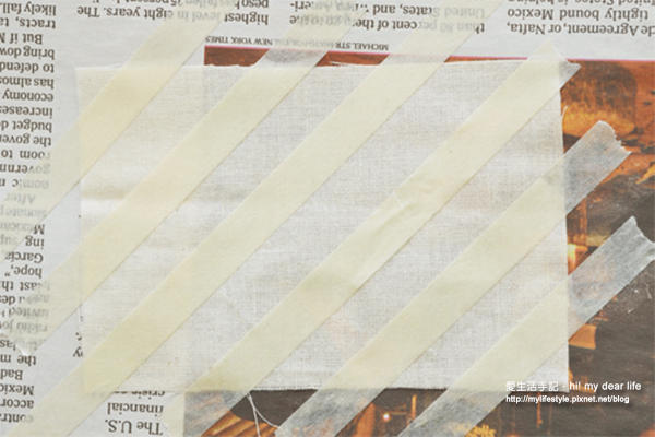 DIY小布料！自己拓染超簡單