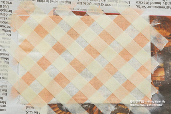 DIY小布料！自己拓染超簡單