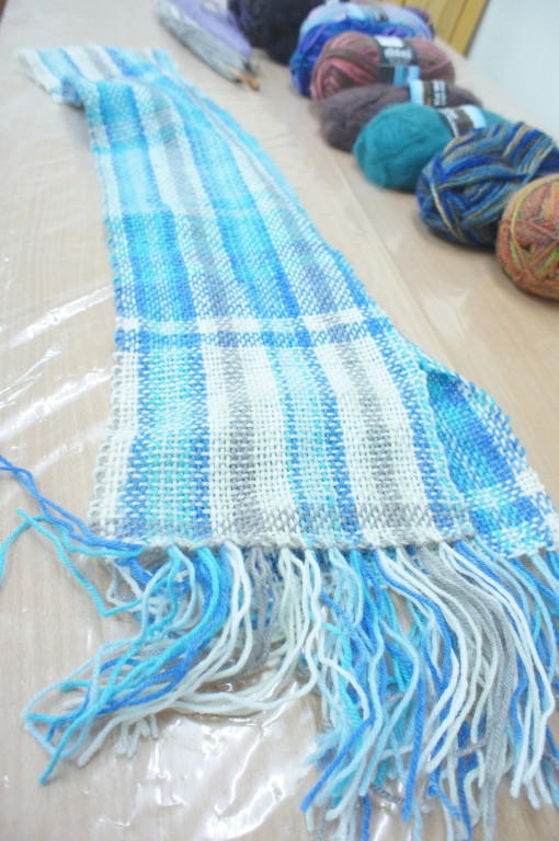 【玩體驗】經緯之間,織出幸福,好玩的織布機手織圍巾