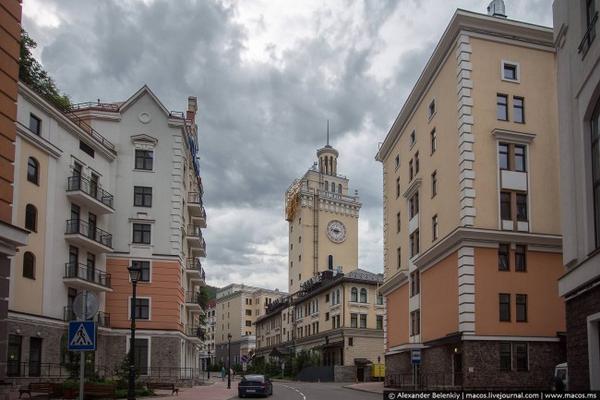 冷卻後的運動賽事，六個月後的索契冬季奧運賽場