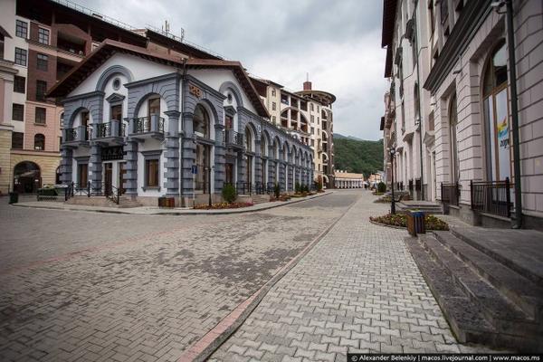 冷卻後的運動賽事，六個月後的索契冬季奧運賽場