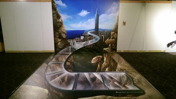 魔幻世界3D藝術展，體驗破牆而出的驚奇