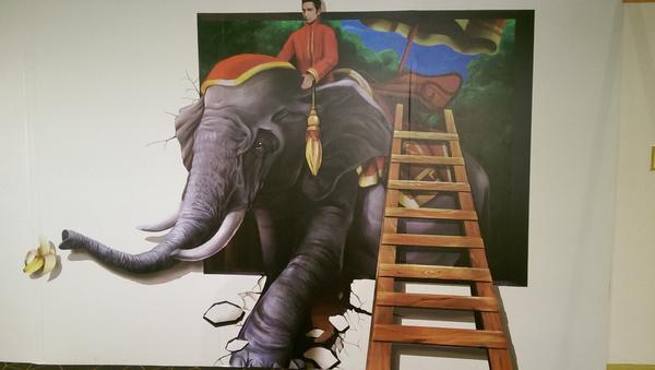 魔幻世界3D藝術展，體驗破牆而出的驚奇