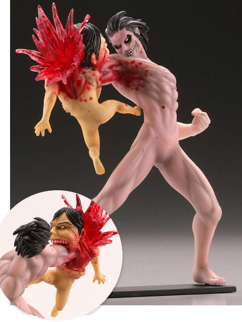 寫實超REAL！《進擊的巨人》超擬真轉蛋登場！