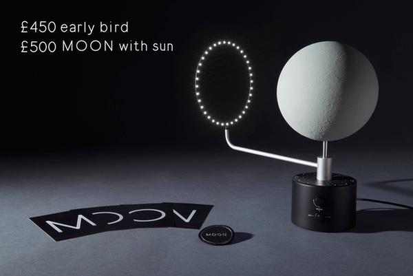 自帶光環 MOON 月球燈，將你最愛的月相帶回家收藏