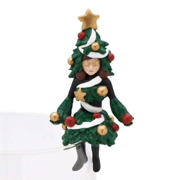 杯子上的耶誕天使，不爬煙囪的聖誕版緣子